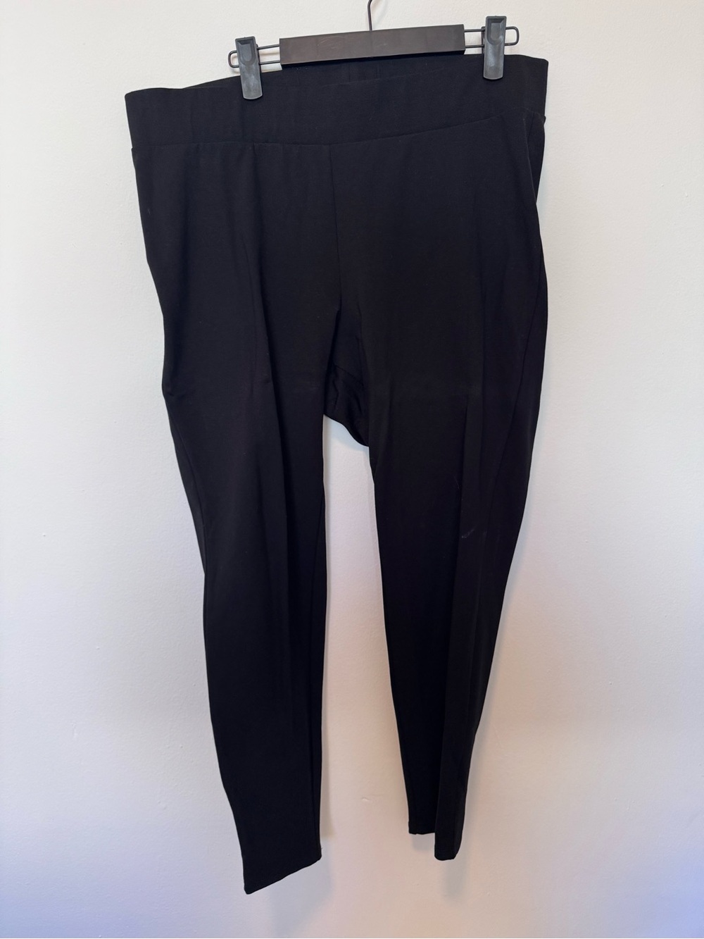 Black Slim Ponte Leggings
